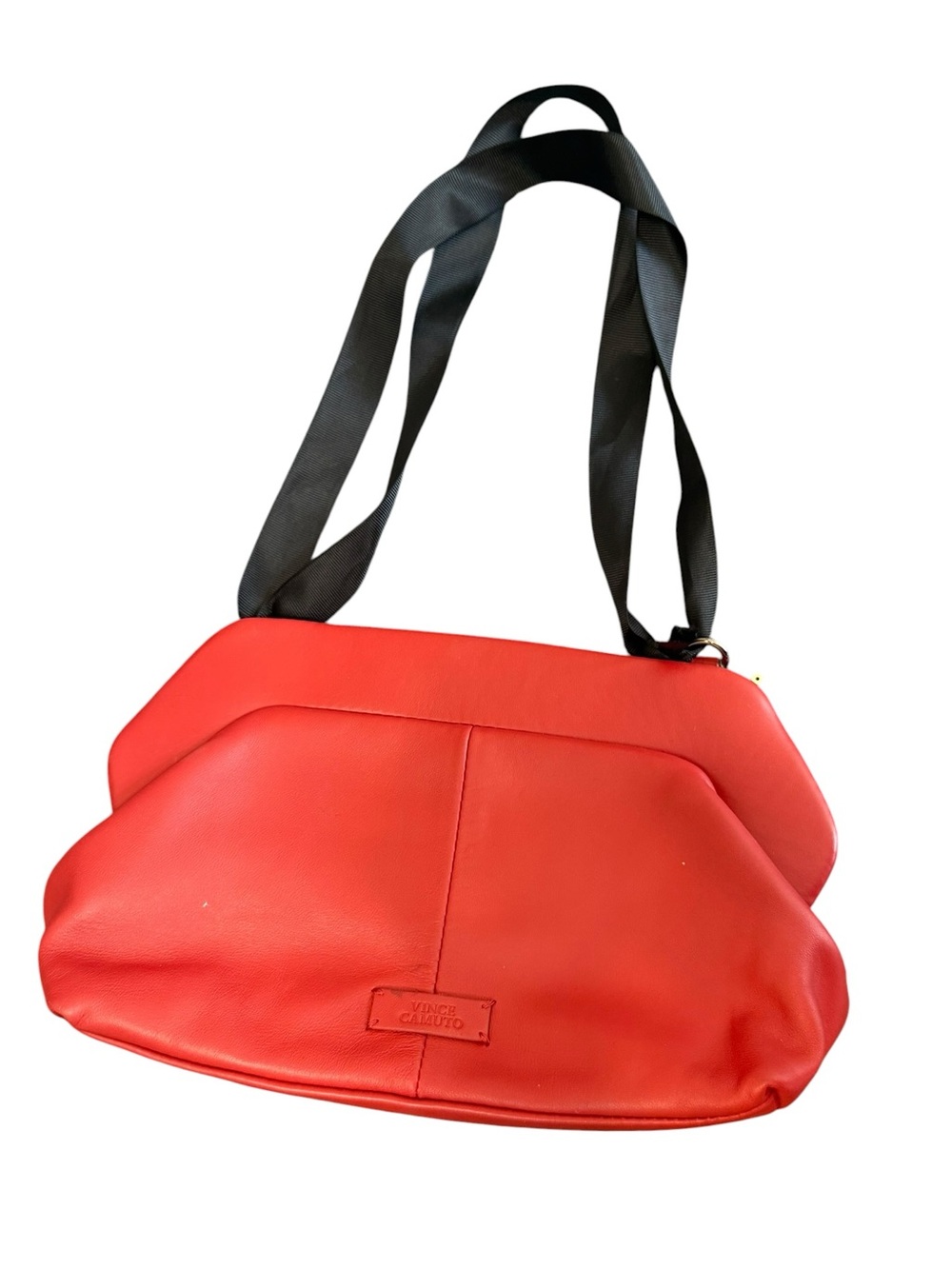 Vince Camuto Shoulder Bag with Black Ribbon Strap